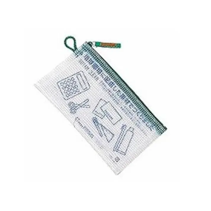 サクラクレパス 通帳/100x180mm メッシュケース(グリーン) ビジネスバッグ、キャリーケース、靴メンテナンス 4550061679104 EA762CF-368(CDC)【別送品】