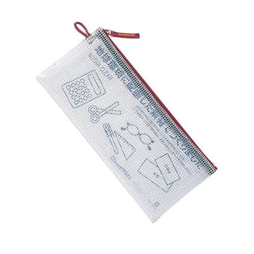 サクラクレパス メッシュケース(レッド) 手形/110x245mm EA762CF-370 4550061679067【別送品】