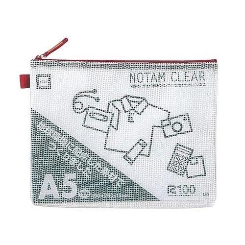 サクラクレパス メッシュケース(レッド) A5/190x250x15mm EA762CF-379 4550061678824【別送品】