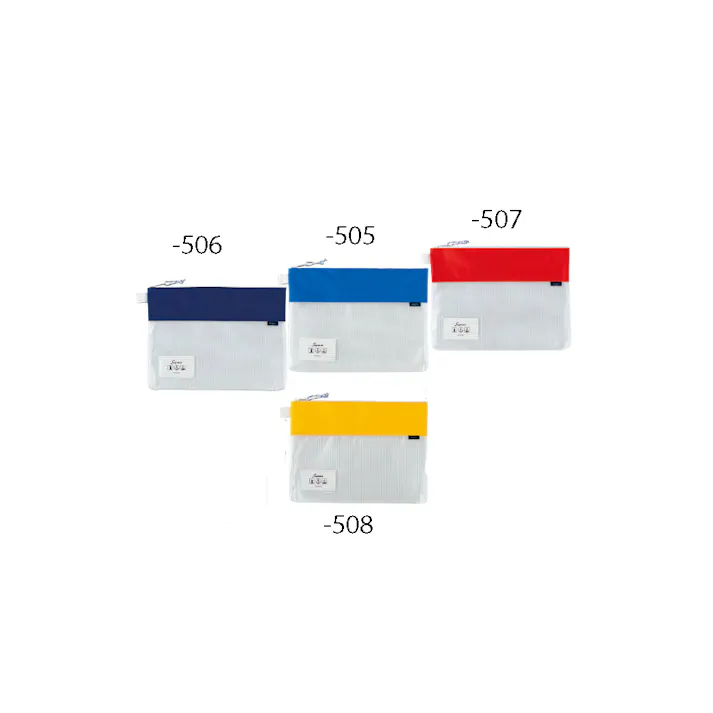 セキセイ(sedia) メッシュケース(レッド) A4/260x355mm EA762CF-507 4550061826102【別送品】