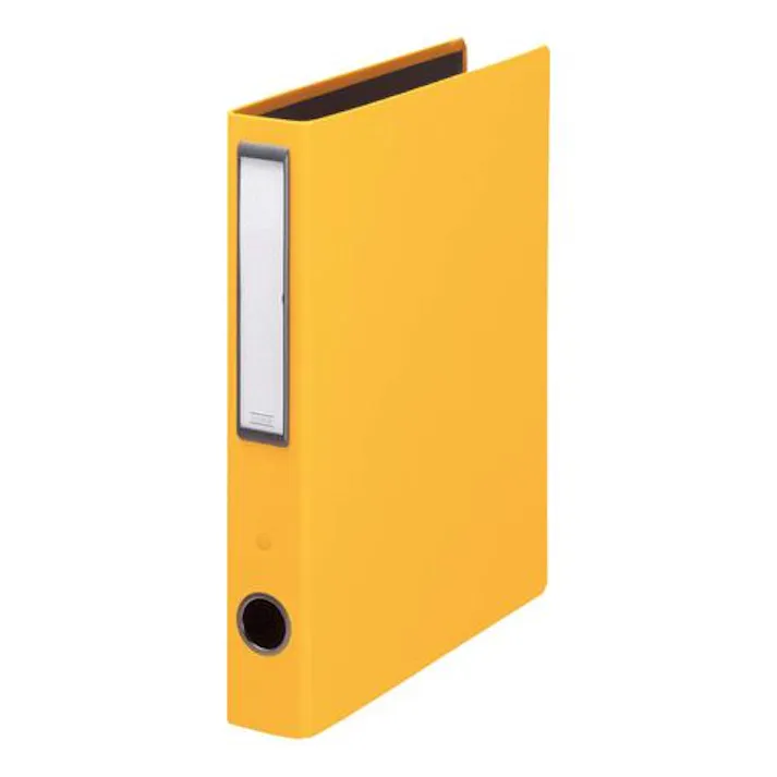 ライオン事務器(LION) A4 片開きパイプ式ファイル(300枚/イエロー) ファイル 4550061919217 EA762CL-93(CDC)【別送品】