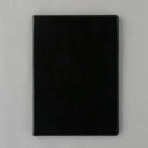 セキセイ(sedia) クリップファイル(二つ折り/ブラック) 320x230mm EA762DA-162 4550061808023【別送品】