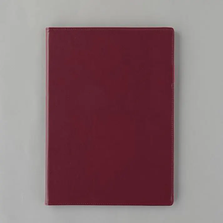 セキセイ(sedia) 320x230mm クリップファイル(二つ折り/レッド) ファイル 4550061823705 EA762DA-163(CDC)【別送品】