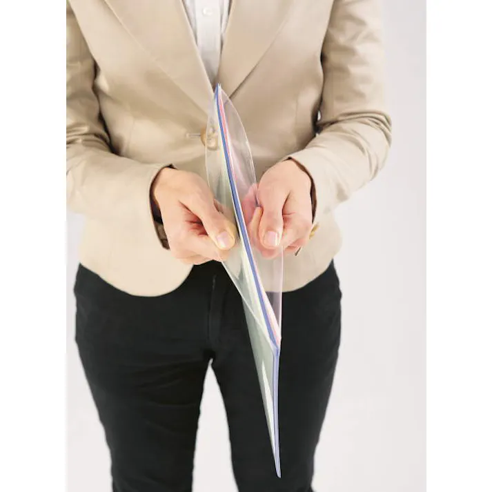 ライオン事務器(LION) マグネットカードケース(青) 215x310mm/A4 EA762DB-11A 4550061281550【別送品】