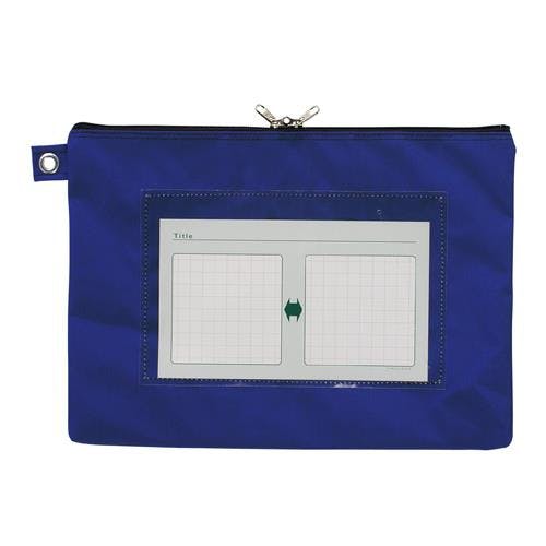 サクラクレパス メールバッグ(紺/南京錠) 260x370x15mm/A4 EA762DD-46 4550061492581【別送品】