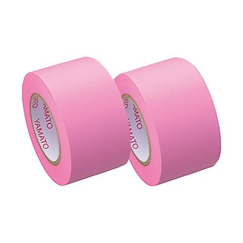 粘着メモテープ(ローズ/2巻) 25mmx10m EA762GH-12 4550061925461【別送品】