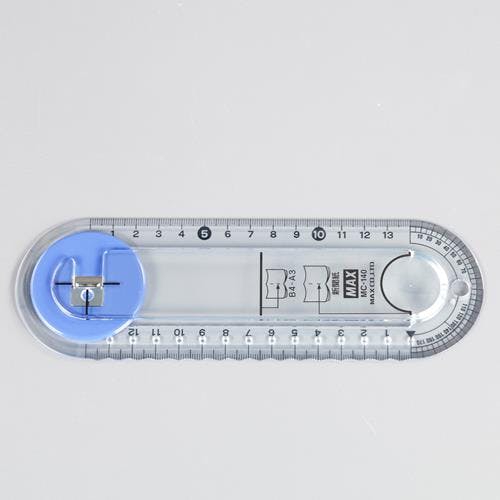 マックス(MAX) 中とじ製本用多機能スケール 文房具