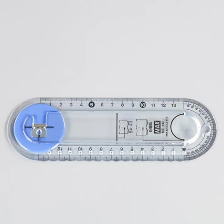 マックス(MAX) 中とじ製本用多機能スケール 文房具 4550061741092 EA762HL-11(CDC)【別送品】