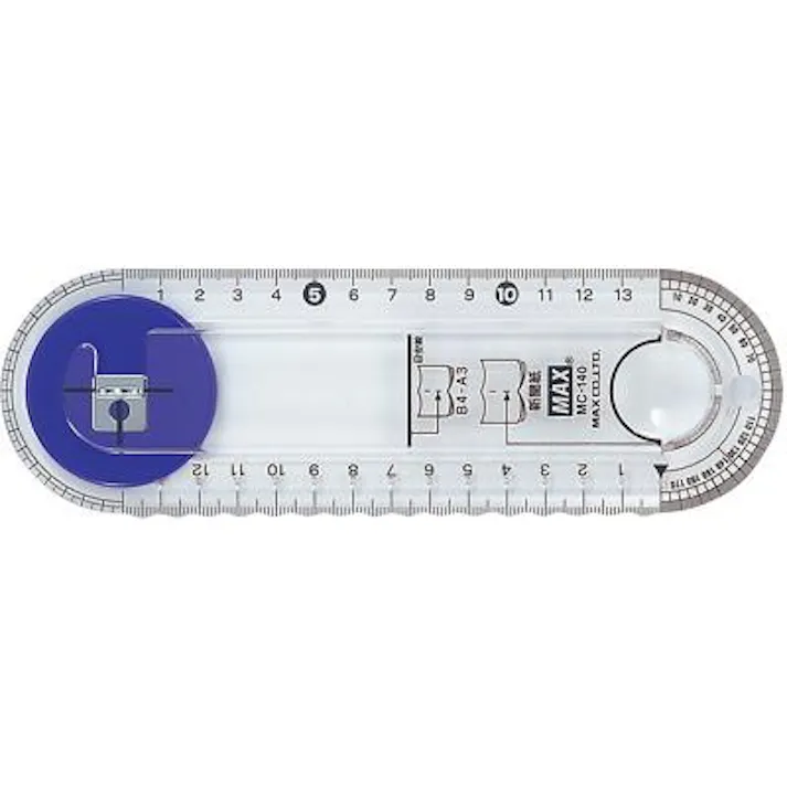 マックス(MAX) 中とじ製本用多機能スケール 文房具 4550061741092 EA762HL-11(CDC)【別送品】