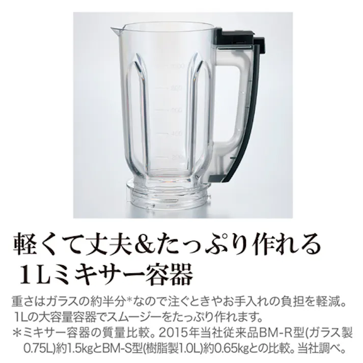 象印マホービン(ZOJIRUSHI) ミル付ミキサー AC100V/225W(1000ml) EA763AT-16B 4550061871164【別送品】
