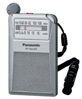 パナソニック(Panasonic)  [2バンド]FM/AM通勤ラジオ(アナログ/巻取式) 家庭電化製品 4550061370391 EA763BB-82(CDC)【別送品】