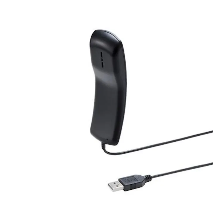 サンワサプライ 1.2m USBハンドセット(受話器型) オフィス用品、備品 4550061672945 EA763BC-57(CDC)【別送品】