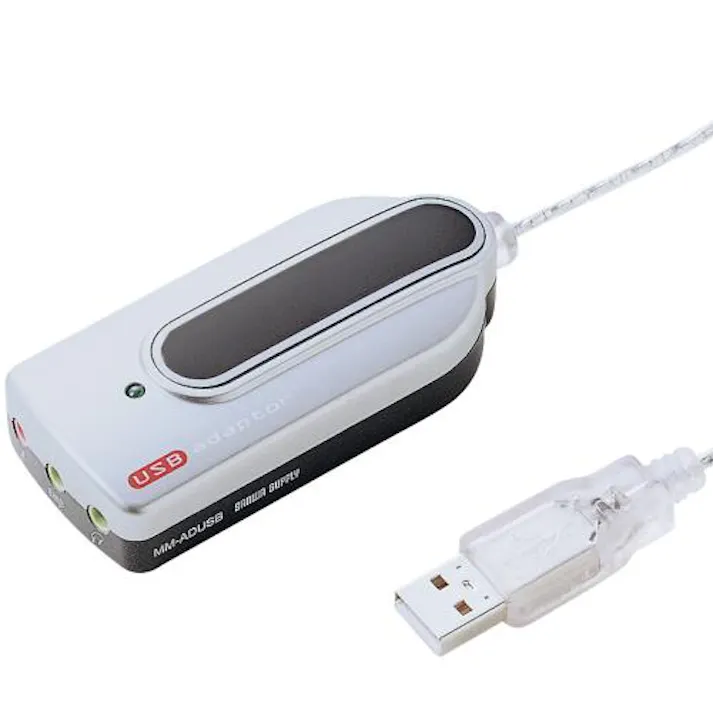 サンワサプライ 変換アダプター(USB/オーディオ) オフィス用品、備品 4550061711828 EA763BC-62(CDC)【別送品】