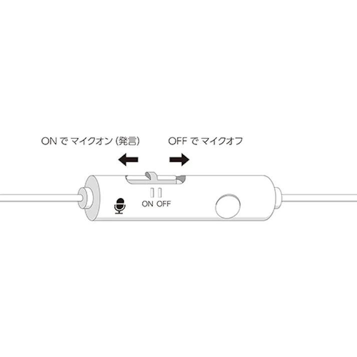 JVCケンウッド テレワーク用イヤホン(カナル型) 1.0m EA763BC-73 4550061864463【別送品】