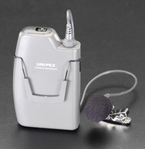 ユニペックス(UNI-PEX) ワイヤレスマイク(クリップ式) [単3x1本] EA763CF-4 4518340706880【別送品】