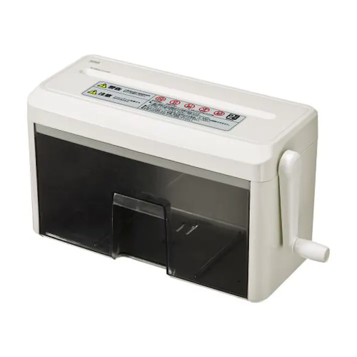 サンワサプライ 333x125x170mm/3.0L ハンドシュレッダー オフィス用品、備品 4550061680391 EA763ZD-112(CDC)【別送品】