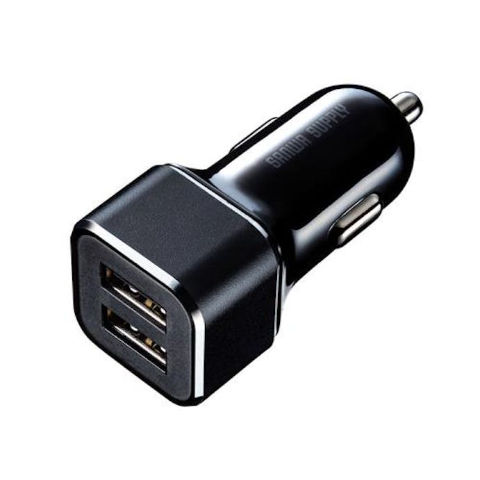 サンワサプライ  USBシガーチャージャー(USB Aコネクタx2ポート) 自動車用アクセサリー 4550061639207 EA764A-121(CDC)【別送品】