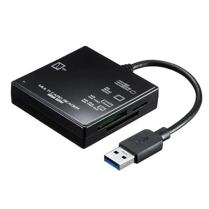サンワサプライ USB3.0 カードリーダー(マルチタイプ) オフィス用品、備品 4550061896082 EA764A-178A(CDC)【別送品】