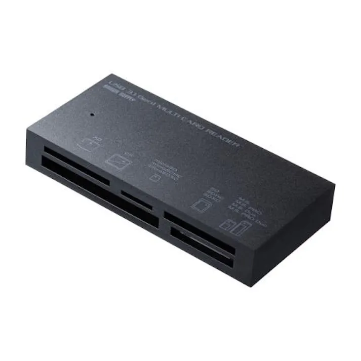 サンワサプライ USB3.0 カードリーダー(マルチタイプ/1.2mケーブル付) オフィス用品、備品 4550061682555 EA764A-183(CDC)【別送品】