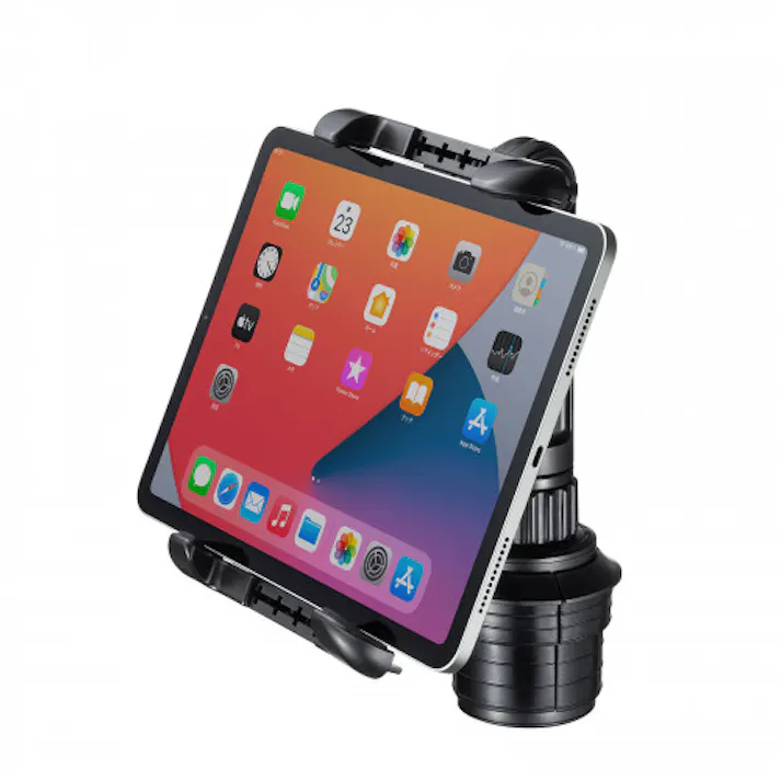 サンワサプライ タブレット用車載ホルダー 100x110x250~390mm EA764A-74 4550061996553【別送品】