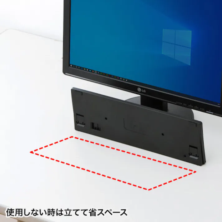 サンワサプライ ワイヤレスキーボード(薄型/テンキー付) 345x115x19mm EA764AB-212A 4550061932612【別送品】