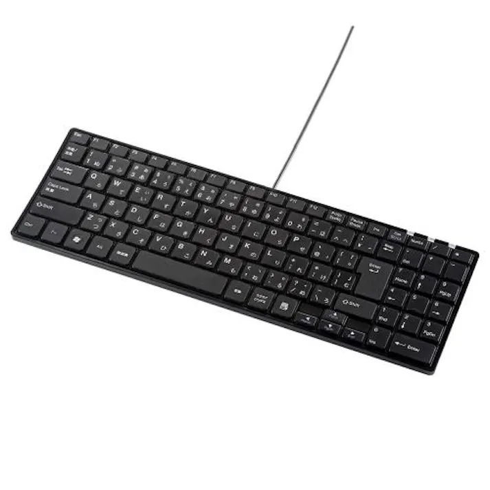 サンワサプライ 345x115x19mm キーボード(静音/薄型/テンキー付 オフィス用品、備品 4550061790045 EA764AB-219(CDC)【別送品】