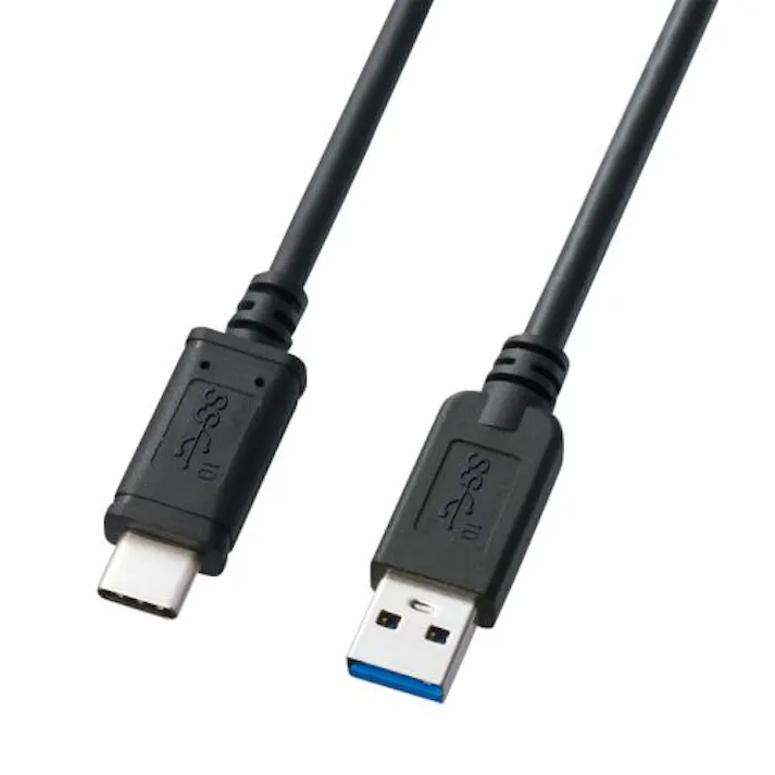 サンワサプライ 0.5m USBケーブル(C-A/3.1対応) オフィス用品、備品 4550061785669 EA764AC-32(CDC)【別送品】