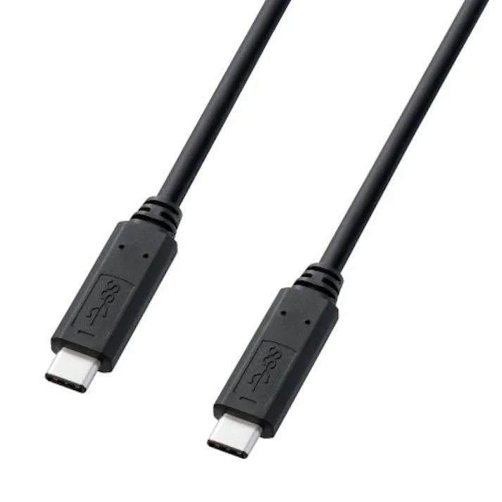 サンワサプライ 2.0m USBケーブル(C-C/USB3.0/PD対応) オフィス用品、備品 4550061785652 EA764AC-52(CDC)【別送品】