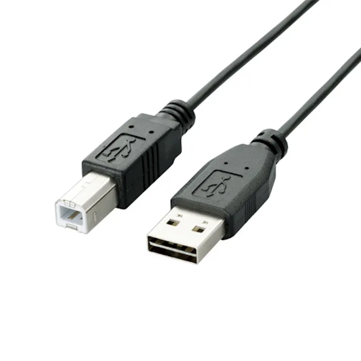 エレコム USBケーブル(ABタイプ/黒) 3.0m EA764AC-8C 4548745886207【別送品】