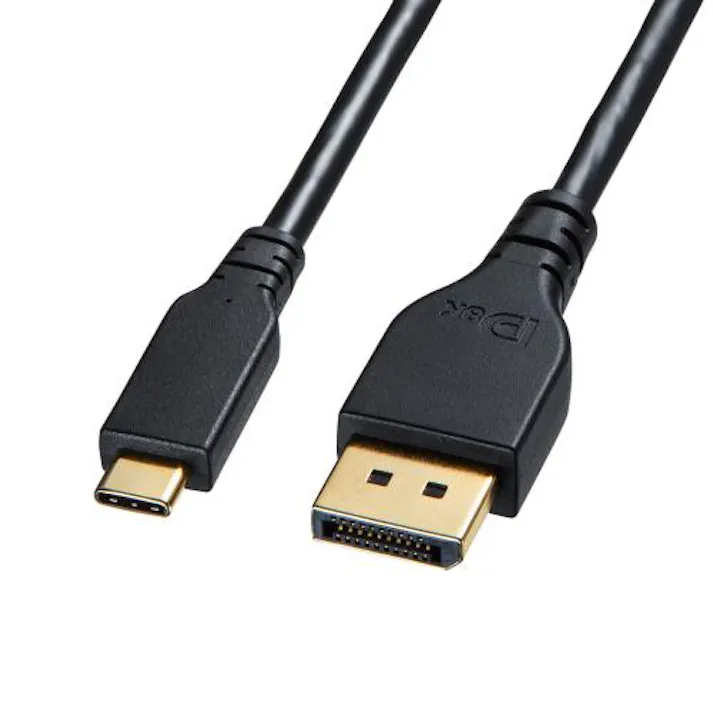サンワサプライ 1.0m TypeC-DispalPort変換ケーブル オフィス用品、備品 4550061805657 EA764AC-92(CDC)【別送品】