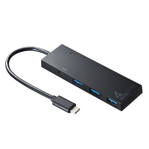 サンワサプライ USB3.0ハブ(Type-C) [3ポート+USB PD] EA764AD-65 4550061787540【別送品】