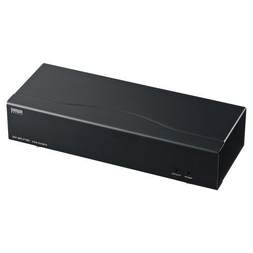 サンワサプライ フルHD対応DVIディスプレイ分配器(4分配) EA764AE-25