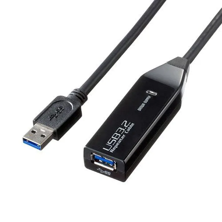 サンワサプライ 3m アクティブリピーターケーブル(USB3.0 TypeA-A) オフィス用品、備品 4550061896020 EA764AF-22A(CDC)【別送品】