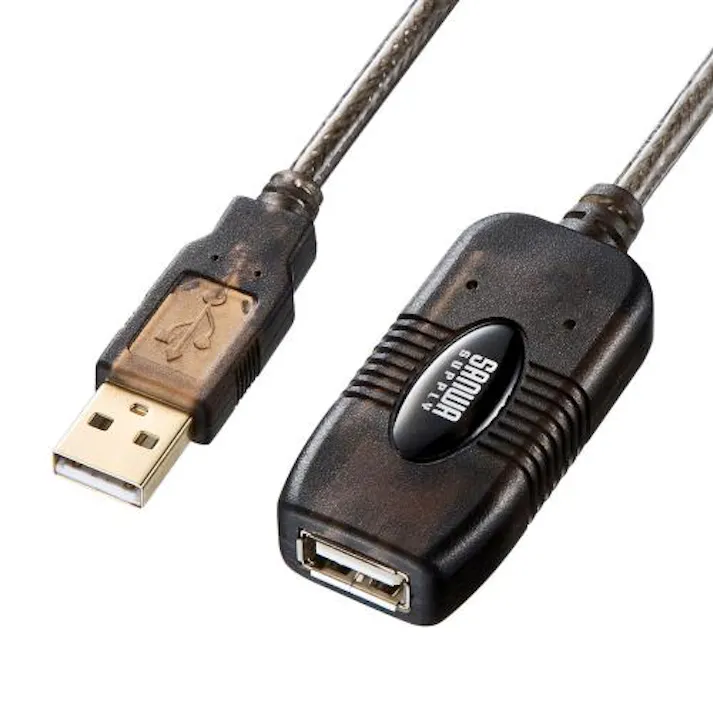 サンワサプライ 30m アクティブリピーターケーブル(USB2.0 TypeA-A) オフィス用品、備品 4550061801789 EA764AF-27(CDC)【別送品】