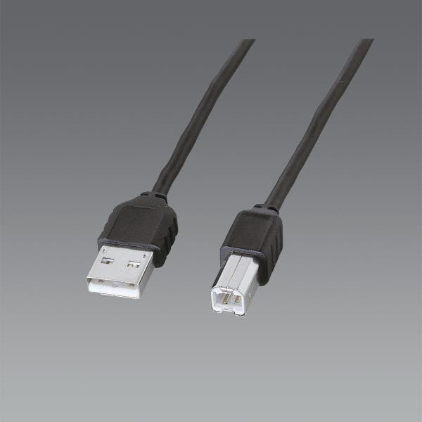 サンワサプライ USBケーブル(A-B/2.0対応/極細/エコ) 2.0m EA764AJ-121 4550061689837【別送品】
