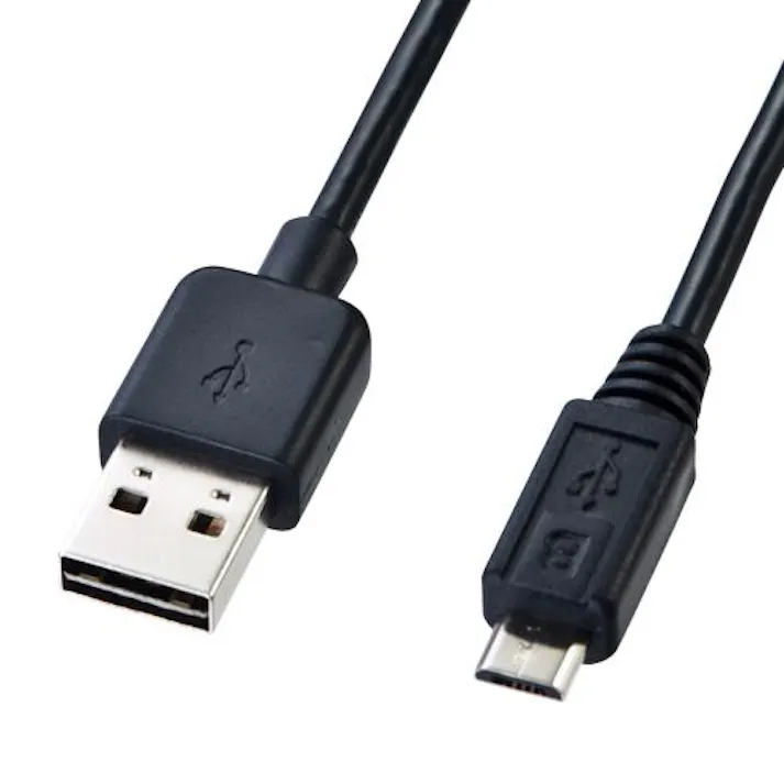 サンワサプライ 1.0m 両面挿せるUSBケーブル(A-microB/2.0対応 オフィス用品、備品 4550061692905 EA764AJ-138(CDC)【別送品】
