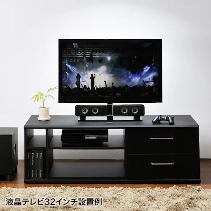 サンワサプライ サウンドバーススピーカー(テレビ・PC用) 500x85x85mm EA764AS-72A 4550061932377【別送品】
