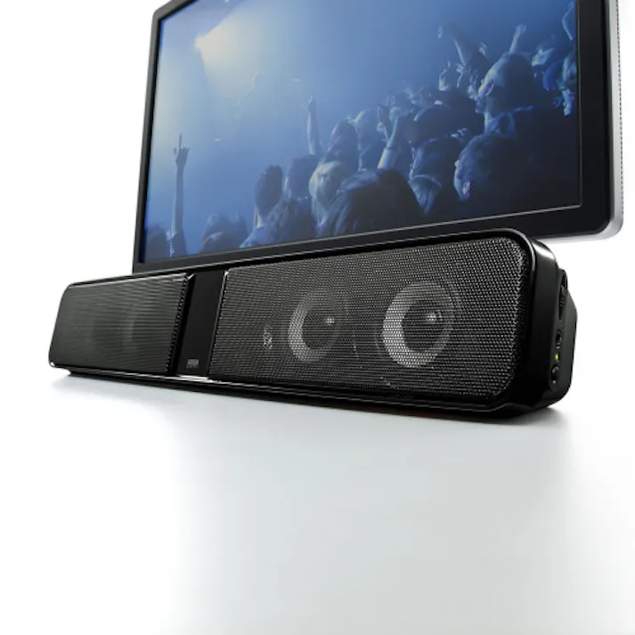 サンワサプライ サウンドバーススピーカー(テレビ・PC用) 500x85x85mm EA764AS-72A 4550061932377【別送品】