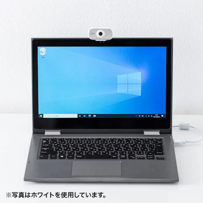 サンワサプライ WEBカメラ(広角60゜/フルHD対応) 200万画素EA764AW-11A 4550061916124【別送品】