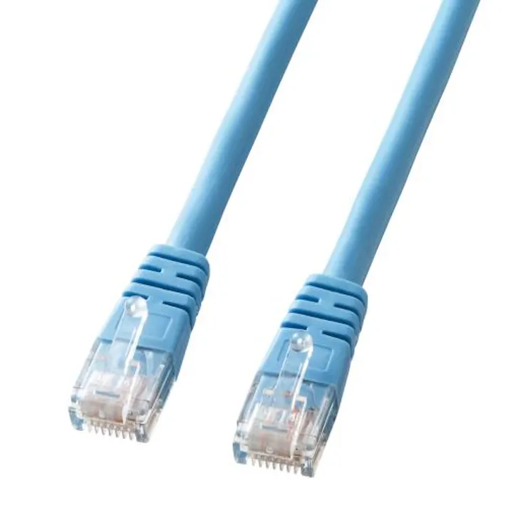 サンワサプライ 3m LANケーブル(CAT5e/クロス結線/ブルー) オフィス用品、備品 4550061811238 EA764B-533(CDC)【別送品】