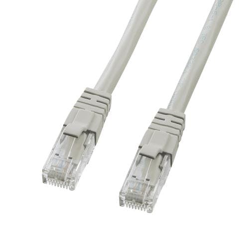 サンワサプライ LANケーブル(CAT6/クロス結線/グレー) 2m EA764B-542 4550061812273【別送品】
