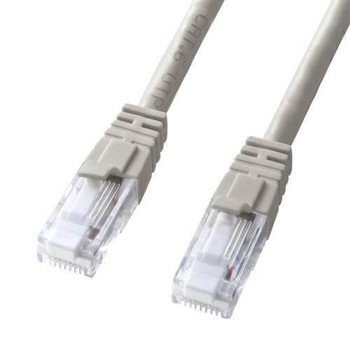 サンワサプライ LANケーブル(CAT6/つめ折れ防止/ライトグレー) 70m EA764BB-254A 4550061896419【別送品】