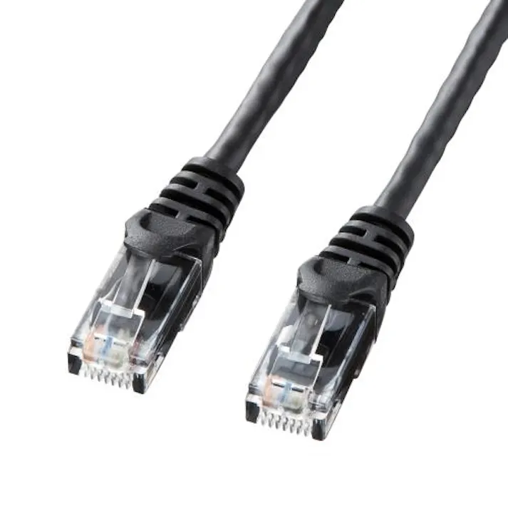 サンワサプライ 3 m LANケーブル(CAT6/エコパッケージ/ブラック) オフィス用品、備品 4550061814000 EA764BB-304(CDC)【別送品】