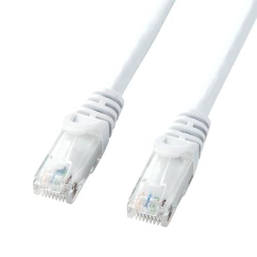 サンワサプライ LANケーブル(CAT6/エコパッケージ/ホワイト) 2m EA764BB-313 4550061814857【別送品】