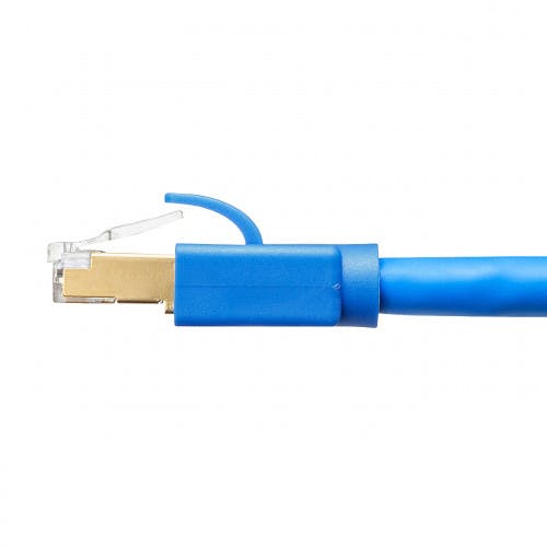 サンワサプライ LANケーブル(CAT8/ScTPタイプ/ブルー) 10m EA764BB-456