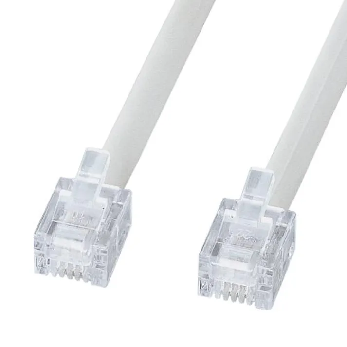 サンワサプライ 7m モジュラーコード(6極4芯/エコタイプ) オフィス用品、備品 4550061809549 EA764CA-65(CDC)【別送品】