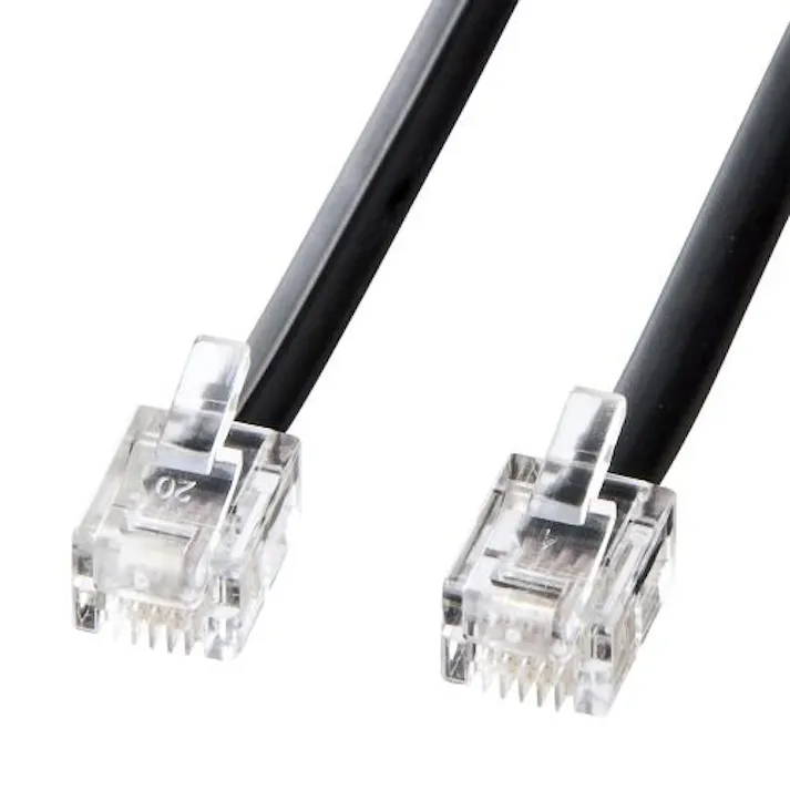 サンワサプライ 3m モジュラーコード(6極4芯/ブラック) オフィス用品、備品 4550061810453 EA764CA-72(CDC)【別送品】