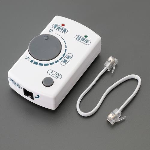 ミヨシ 電話音量増幅アダプター EA764CB-8A 4550061427033【別送品】