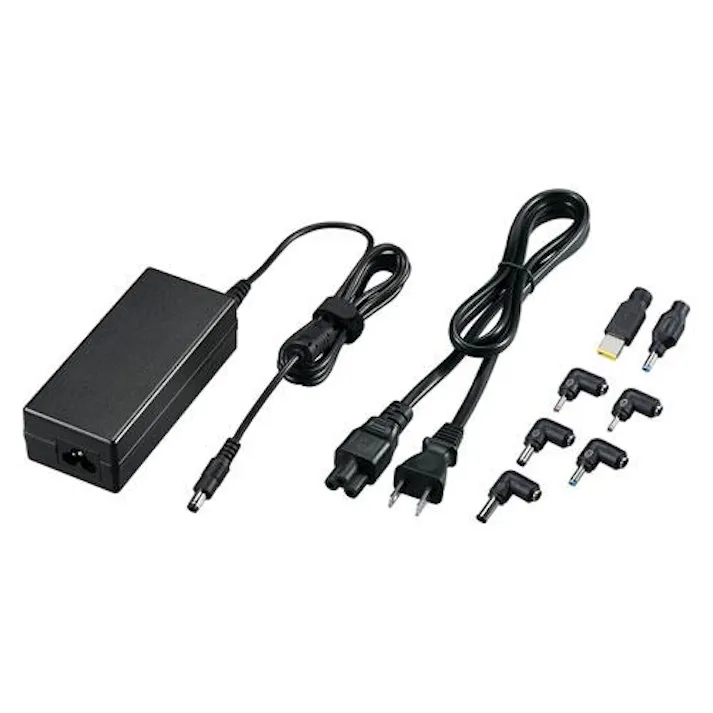 サンワサプライ AC100-250V ノートPC用アダプターマルチプラグセット オフィス用品、備品 4550061962978 EA764CD-19(CDC)【別送品】