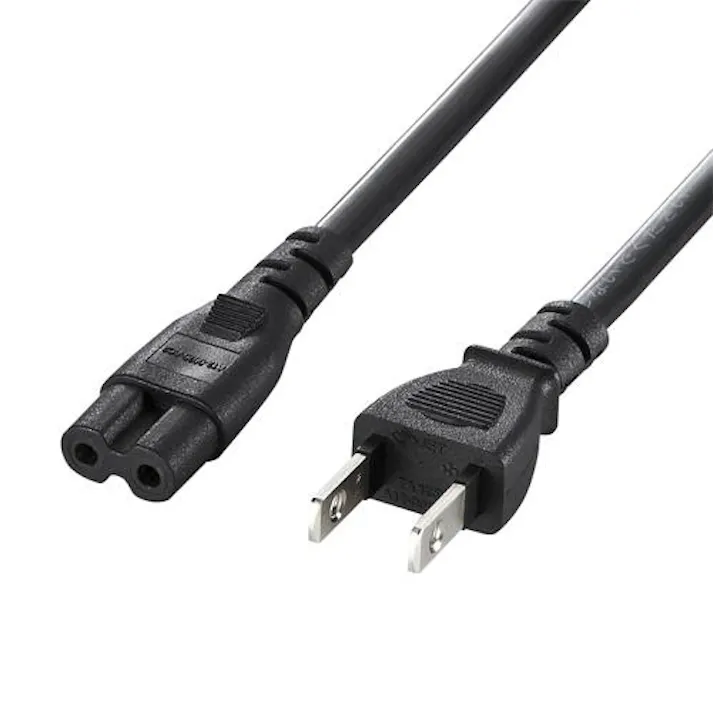 サンワサプライ AC125V/7A ノートPC用電源コード(2P/1.0m) オフィス用品、備品 4550061674291 EA764CD-22(CDC)【別送品】